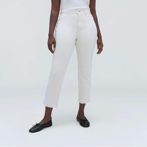 Everlane Curvy Cheeky Jean in Ecru Size 31